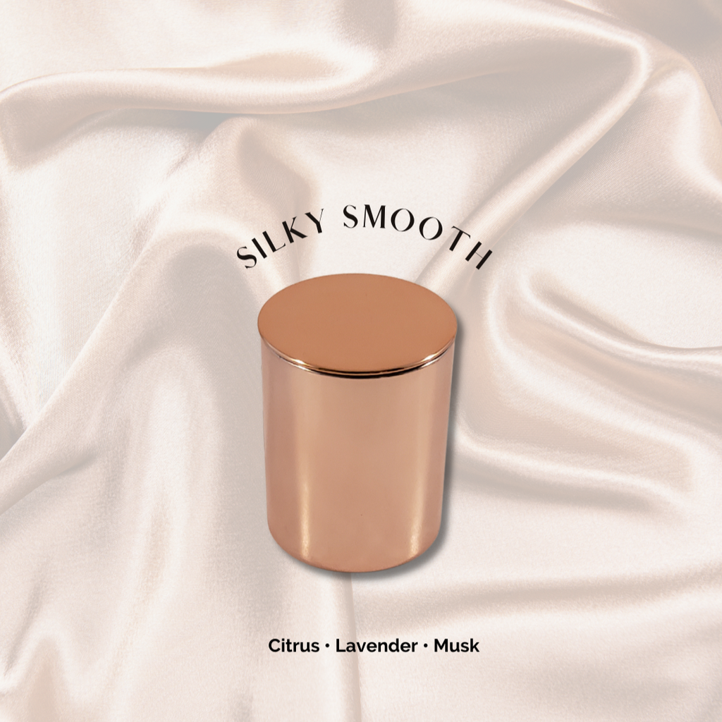 Silk Smooth scent in Rose Gold Niva Vessel