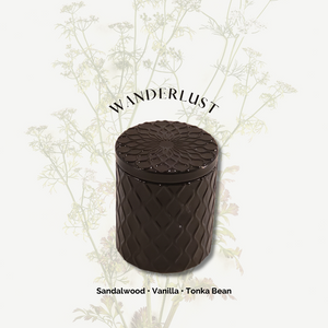 Open image in slideshow, Wanderlust fragrance in black Madison Vessel 
